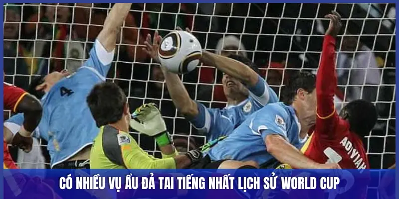 Ẩu Đả Tai Tiếng Nhất Lịch Sử World Cup: Khi Bóng Đá Thành Võ Đài 1 CÓ NHIỀU VỤ ẨU ĐẢ TAI TIẾNG NHẤT LỊCH SỬ WORLD CUP